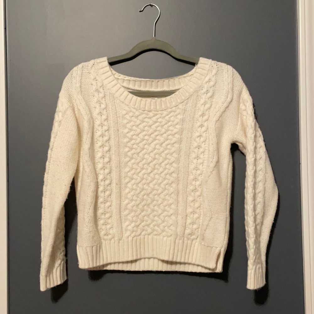 White sweater